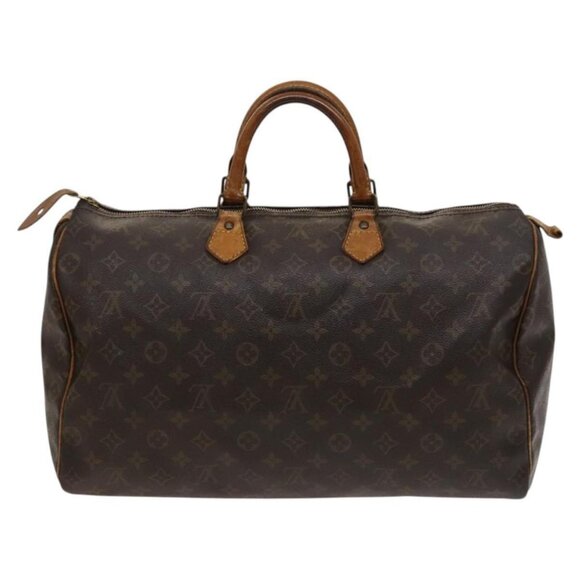 LOUIS VUITTON Monogram Speedy 40 Hand Bag LV Auth - Picture 3 of 16